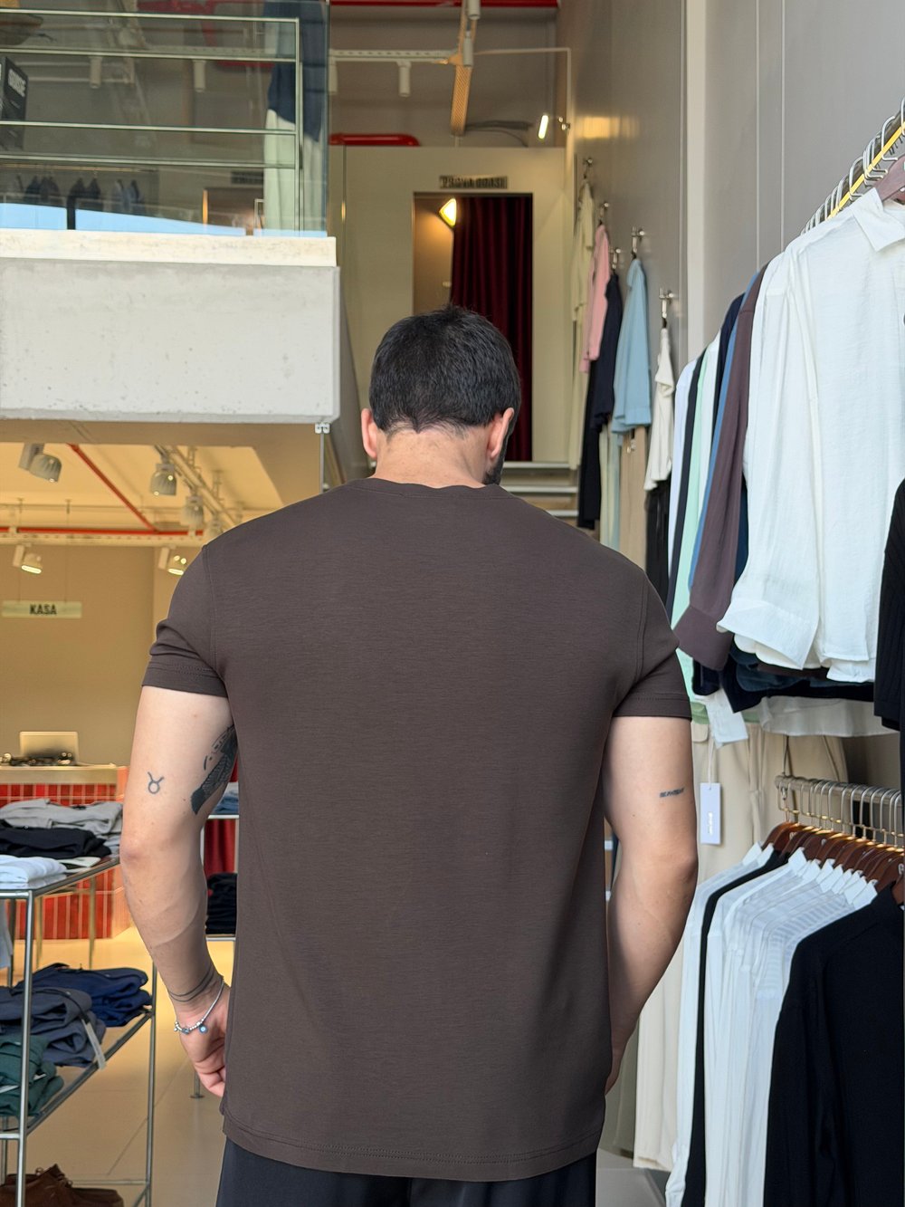 Oris Oysho Modal Kahverengi Tişört