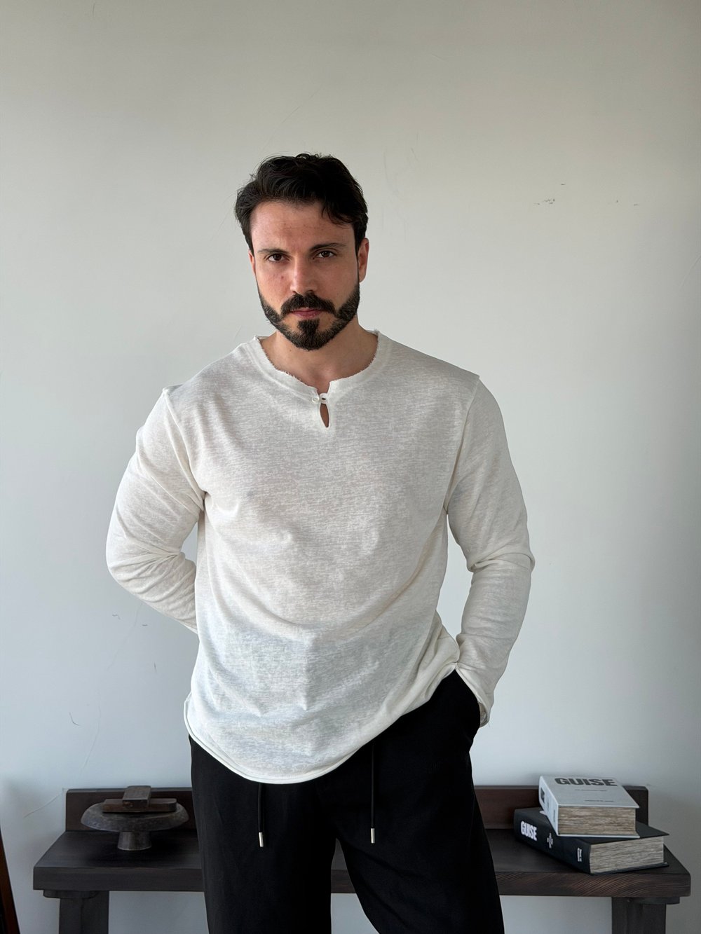Pino İnce Ekru Sweat