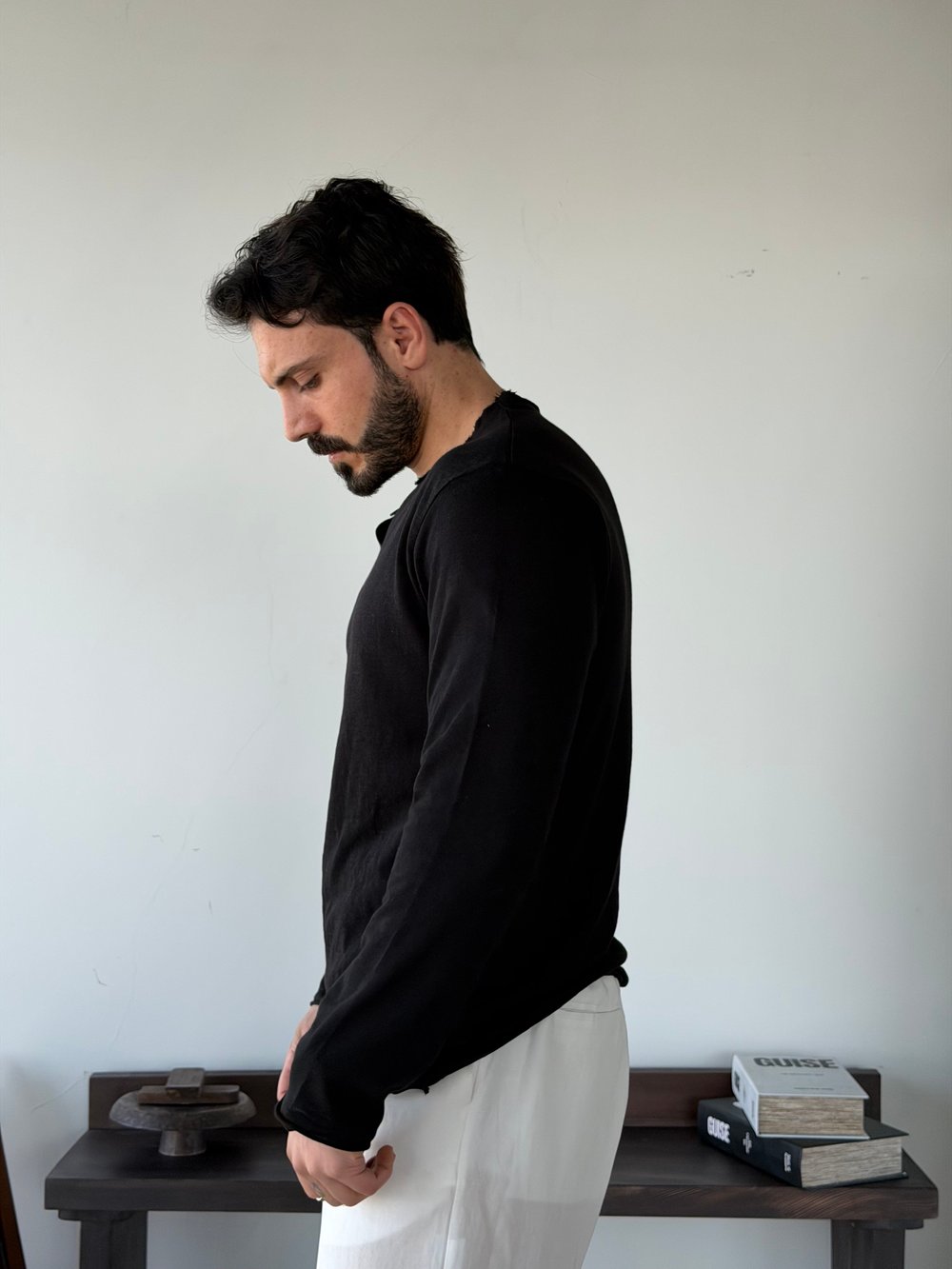 Pino İnce Siyah Sweat