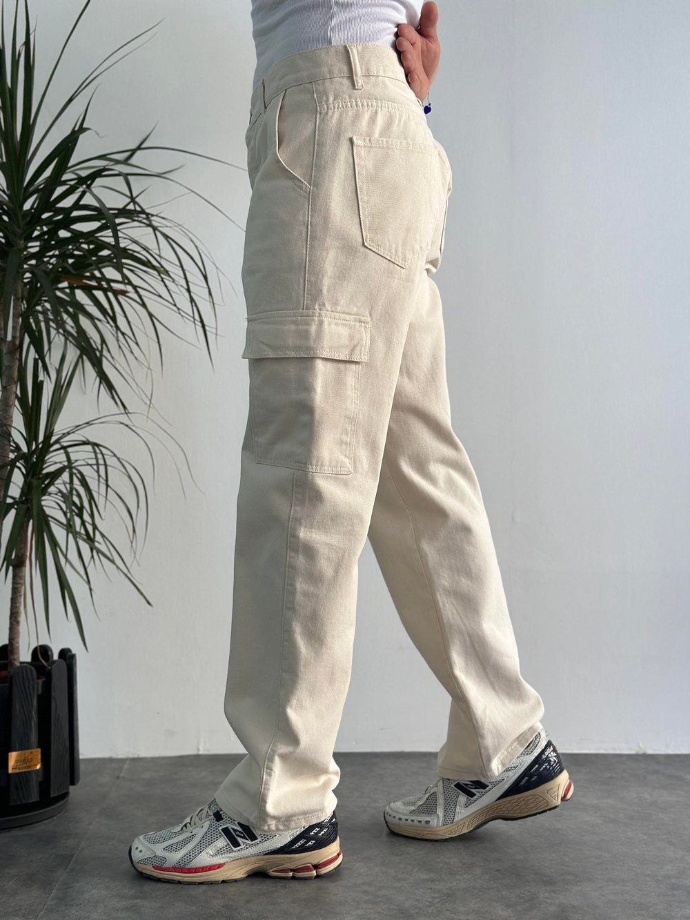 Oslo Kargo Ekru Jean
