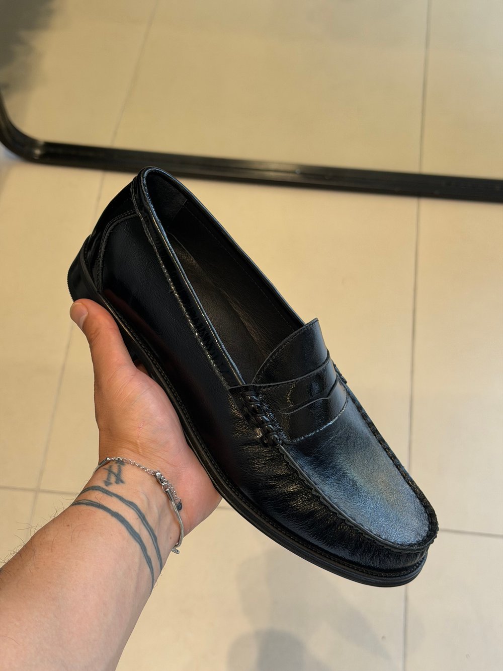 Penny Siyah Loafer