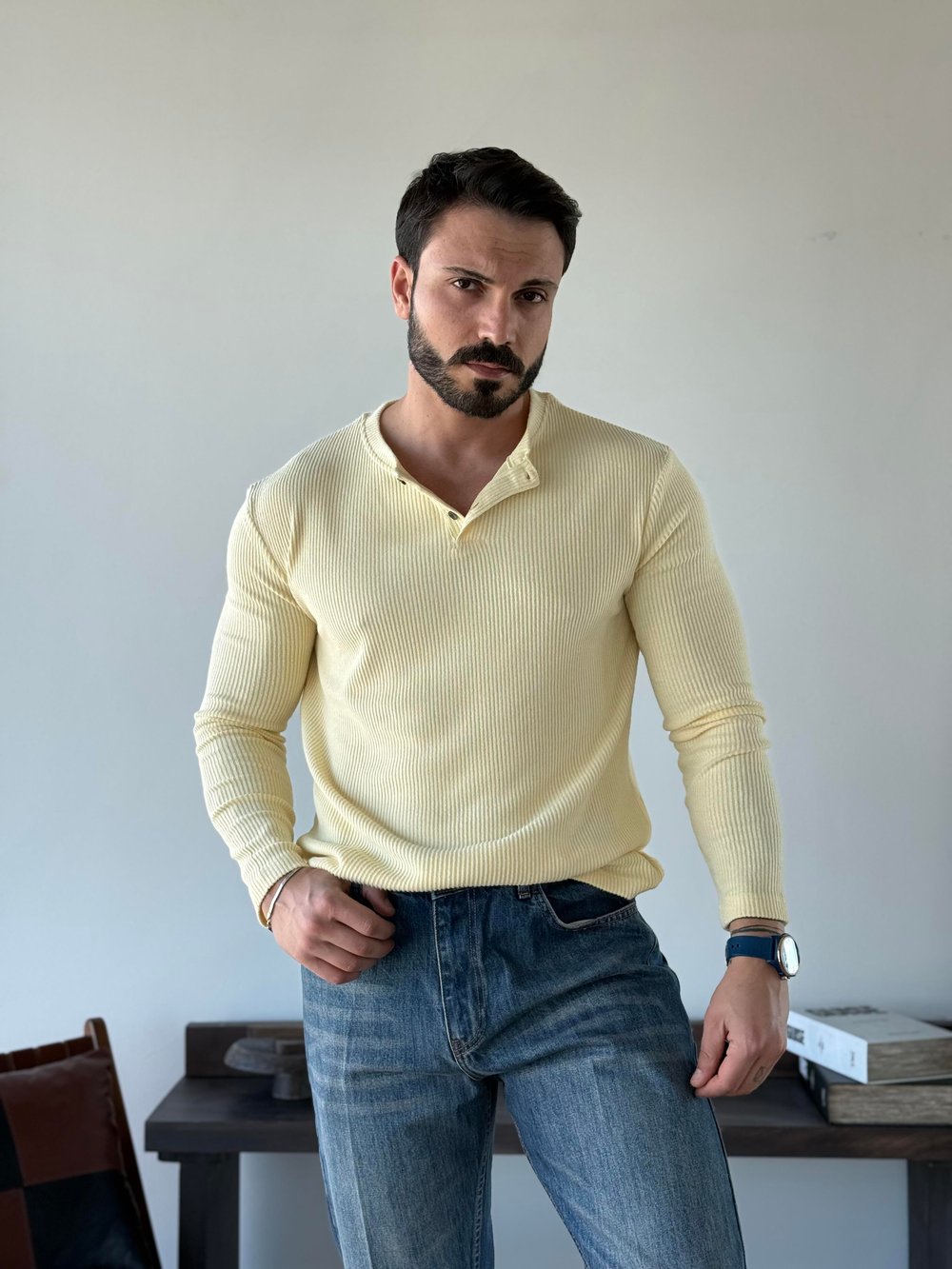 Ravon Henley Sarı Sweat