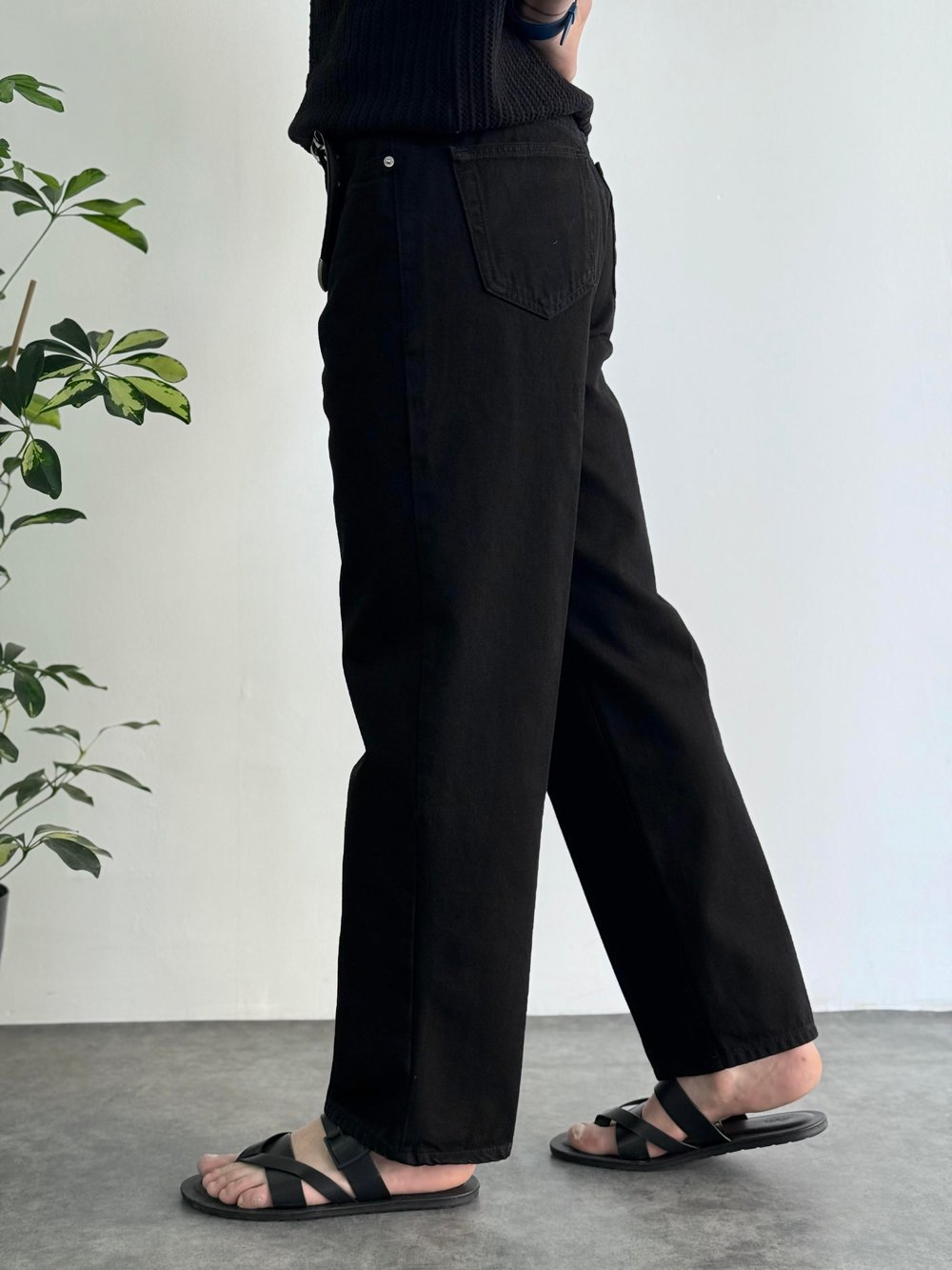 Retro Black Denim