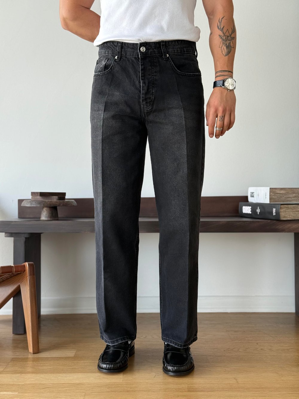Retro Smoked Denim