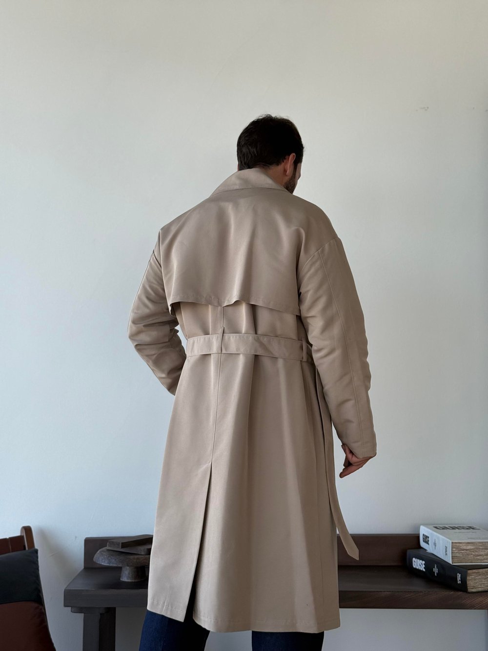 Reynold Su İtici Bej Trençkot 