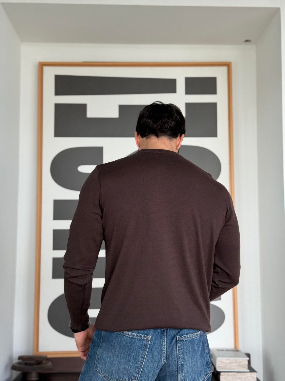 Rodrigo Basic İnce Kahve Triko