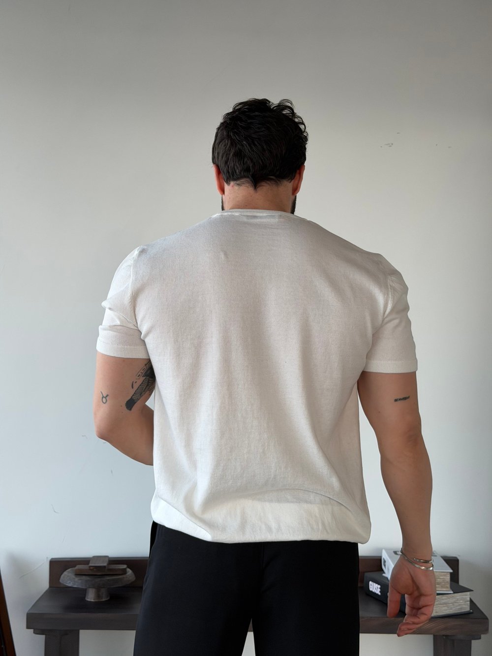 Scallini Basic Ekru Triko 