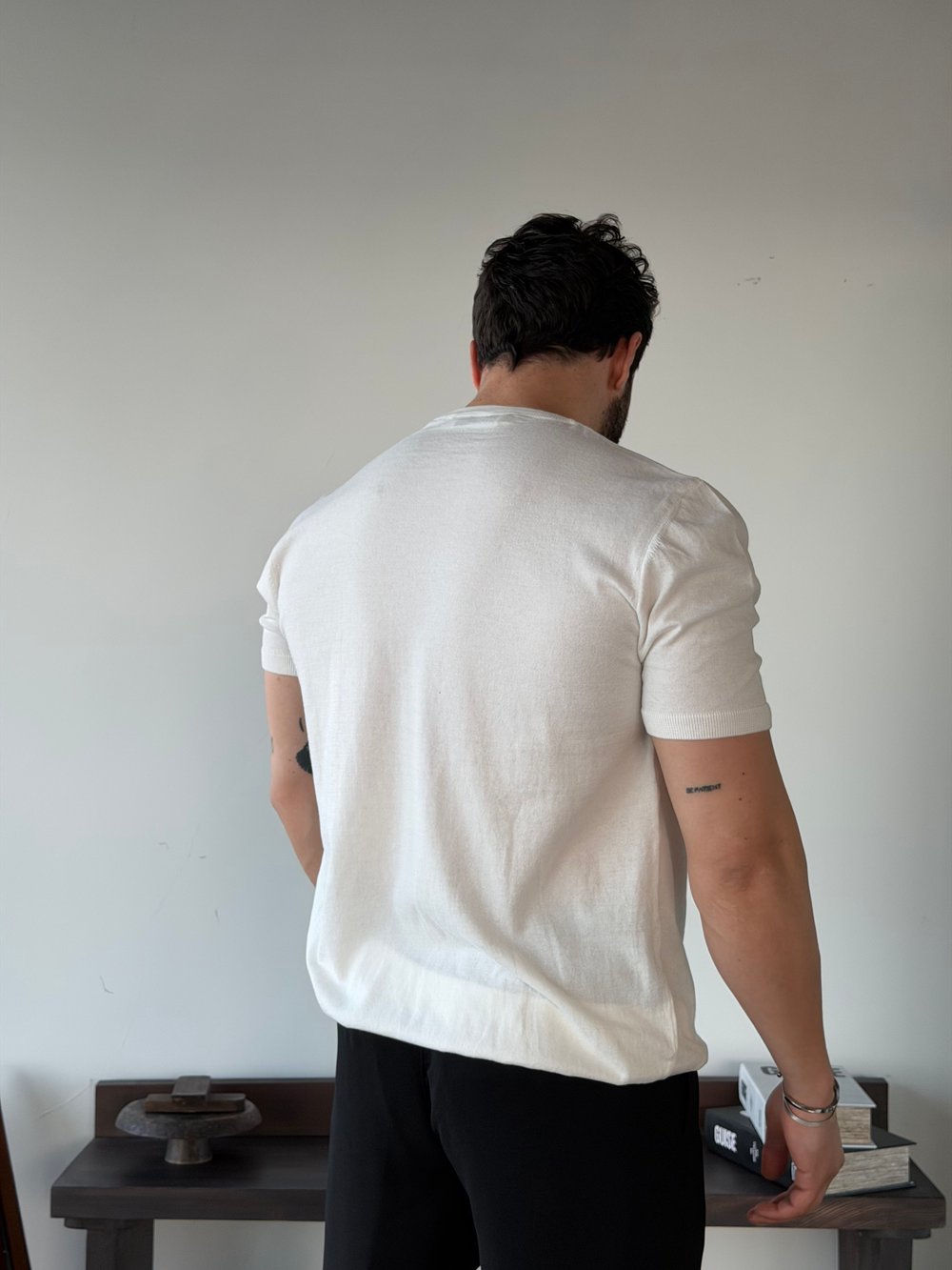 Scallini Basic Ekru Triko 