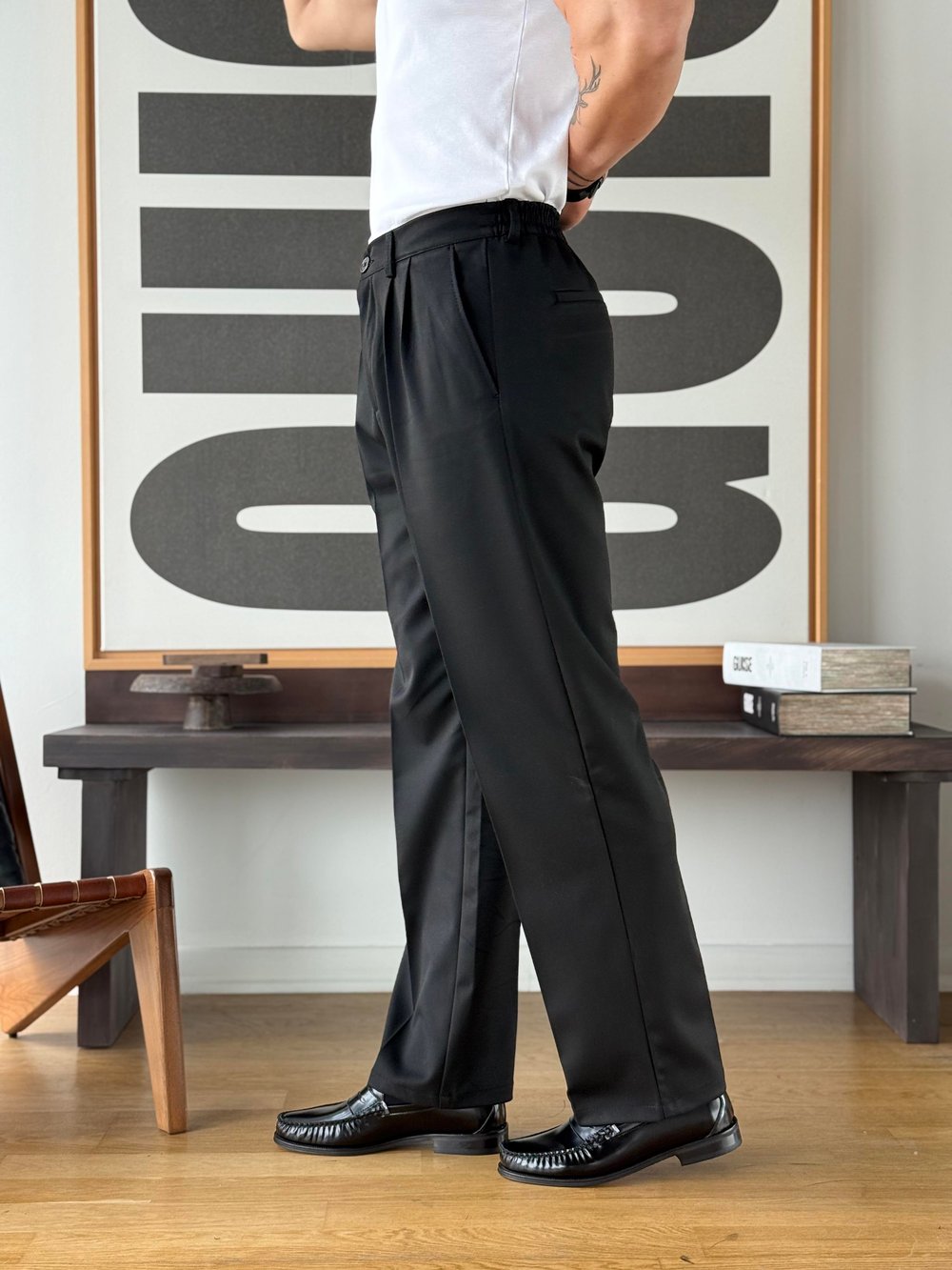 Sedna Siyah Baggy Pantolon