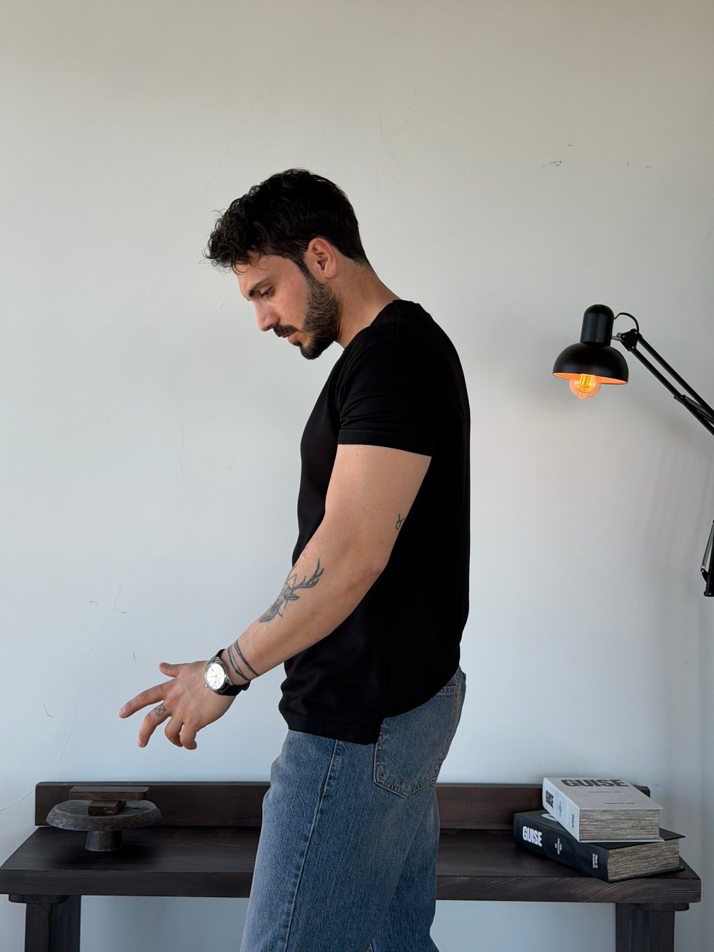 Oris Oysho Modal Siyah Tişört