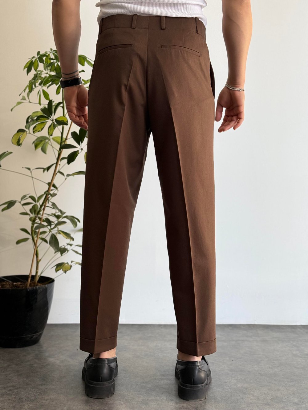 Theo Brown Pantolon