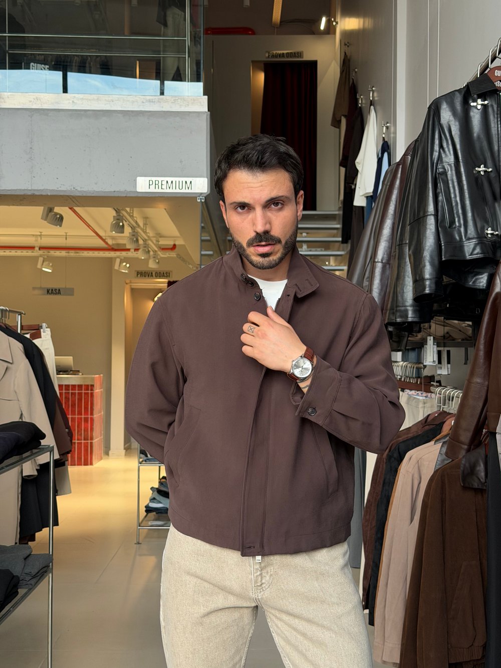 Tonny Kahverengi Modal Ceket