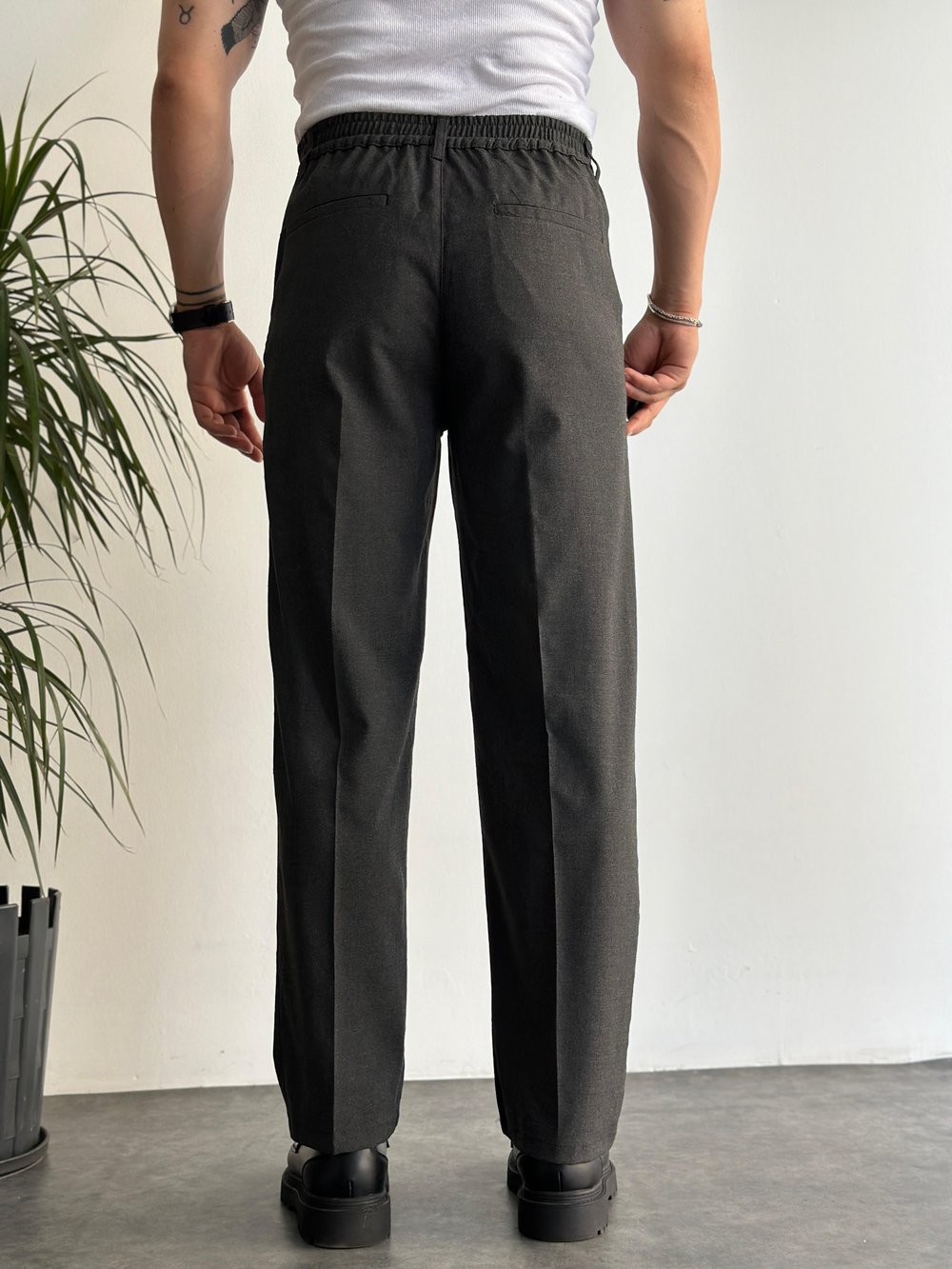Venüs Antrasit Baggy Pantolon
