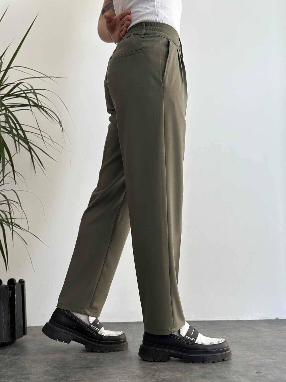 Venüs Haki Baggy Pantolon