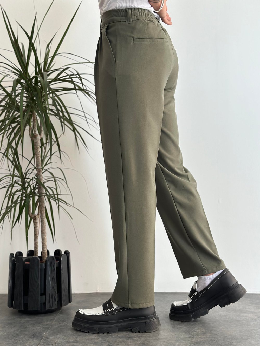 Venüs Haki Baggy Pantolon