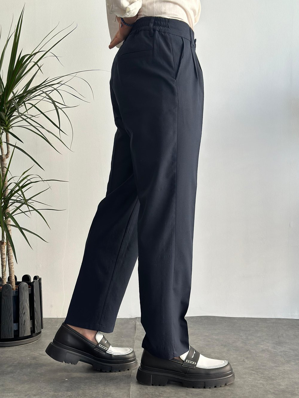 Venüs Lacivert Baggy Pantolon