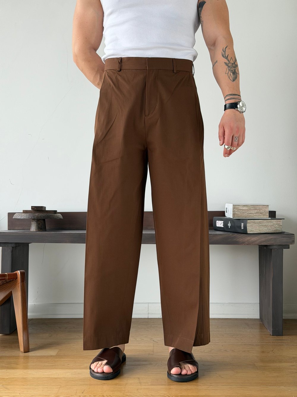 Vigo Kahve Tailoring Pantolon