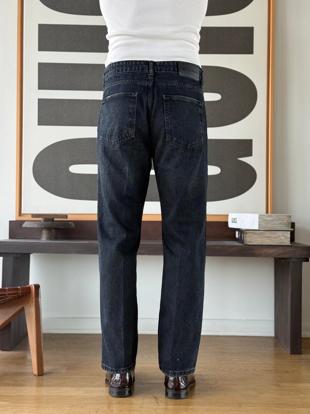 Vintal 80s Smoke Baggy Jean