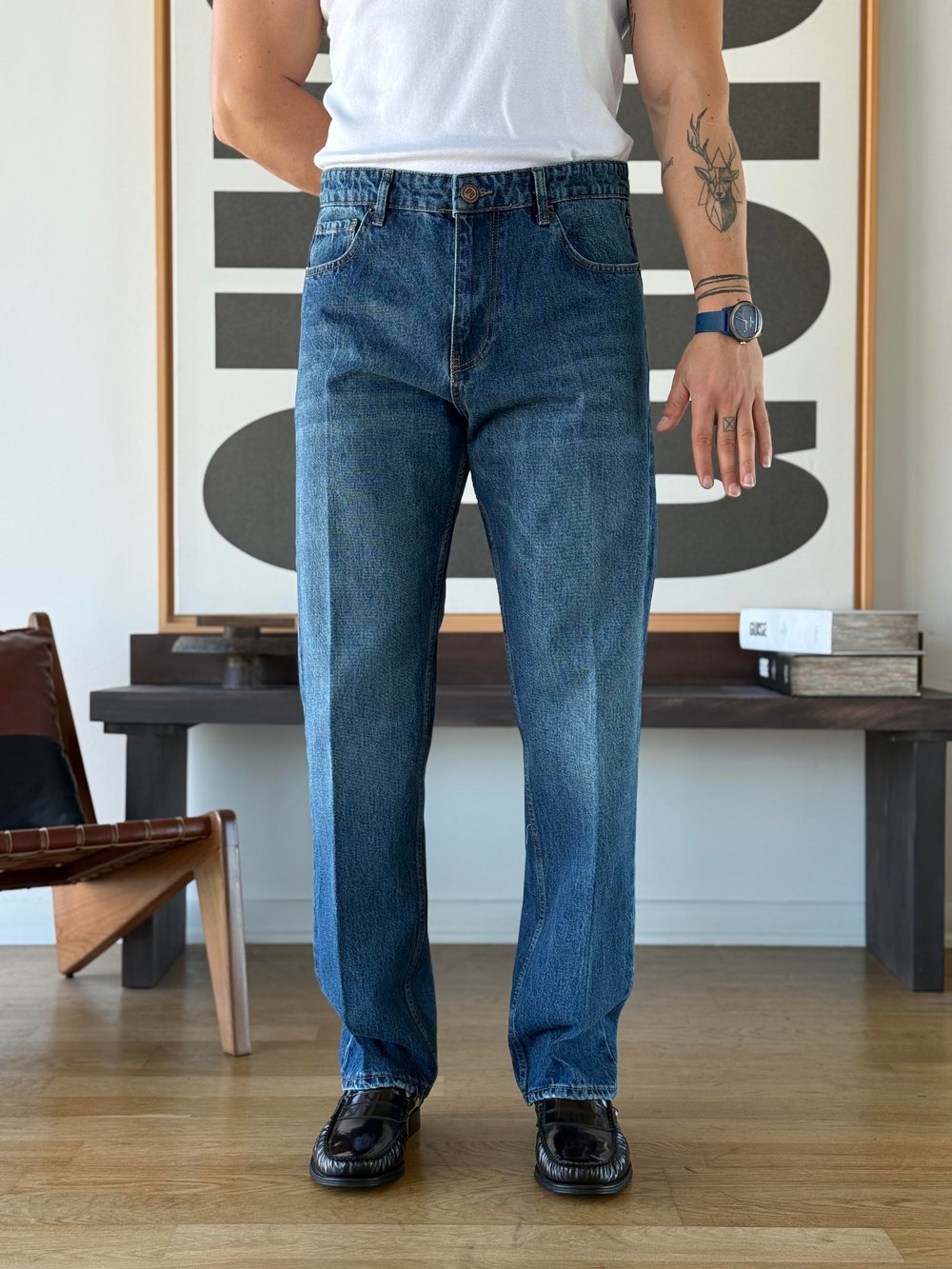 Vintal 80s Tint Blue Jean