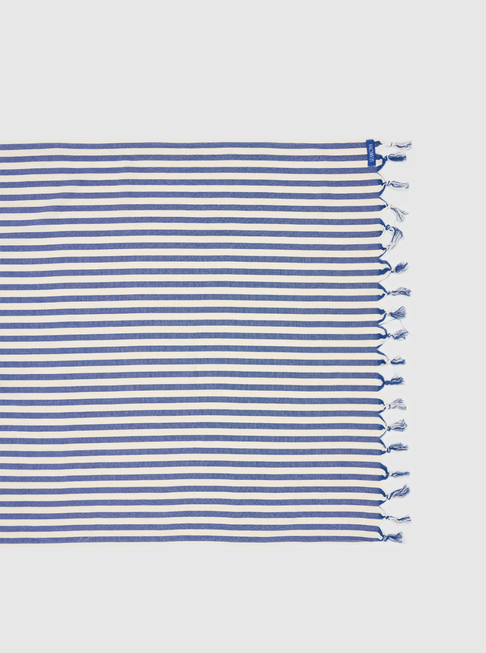 Colorful Striped Pestemals - Navy Blue