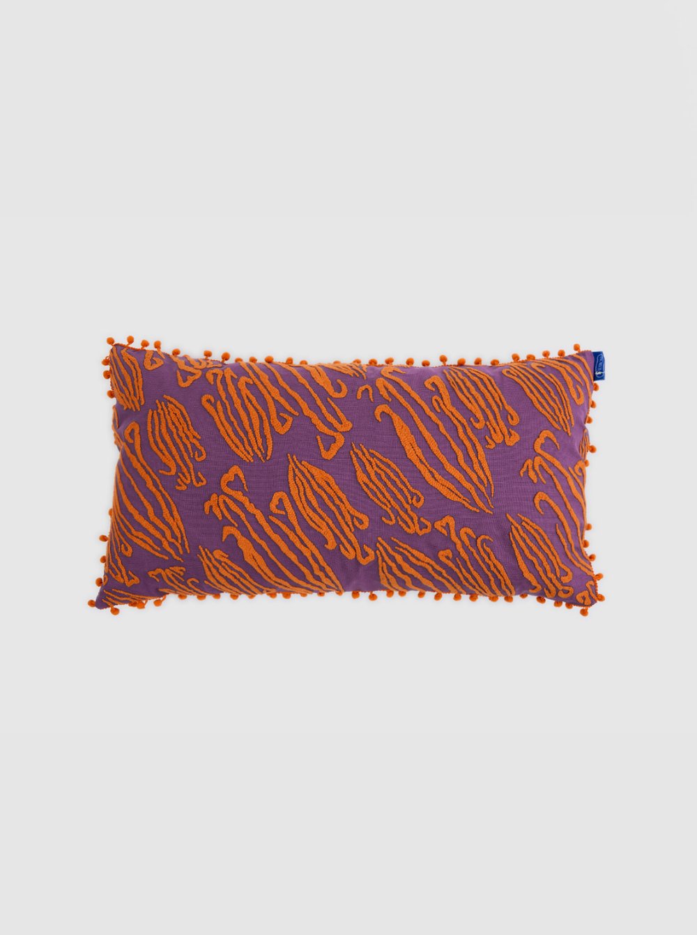 Coral Candy Pop Art Punch Pillow