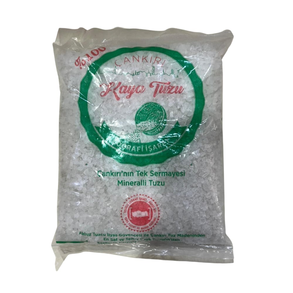 ÇANKIRI TANE KAYA TUZU 1 kg AKTUZ