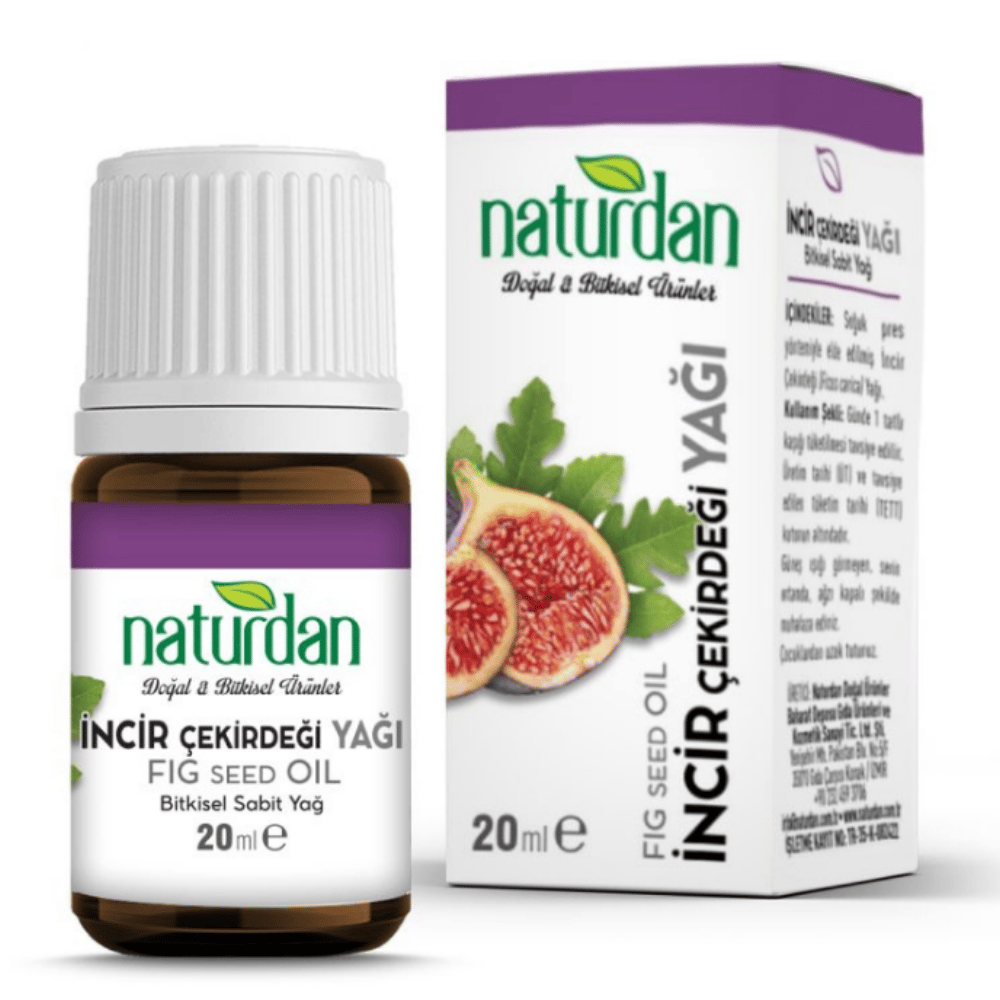 İNCİR ÇEKİRDEĞİ YAĞI 20 ml NATURDAN
