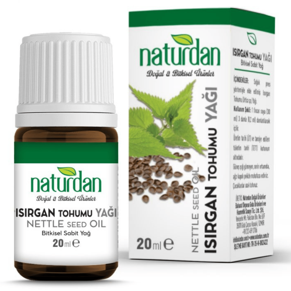 ISIRGAN TOHUMU YAĞI 20 ml NATURDAN