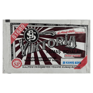 KAHVE KUMAŞ BOYASI 10 g VİKTORİA