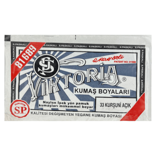 KURŞUNİ AÇIK KUMAŞ BOYASI 10 g VİKTORİA