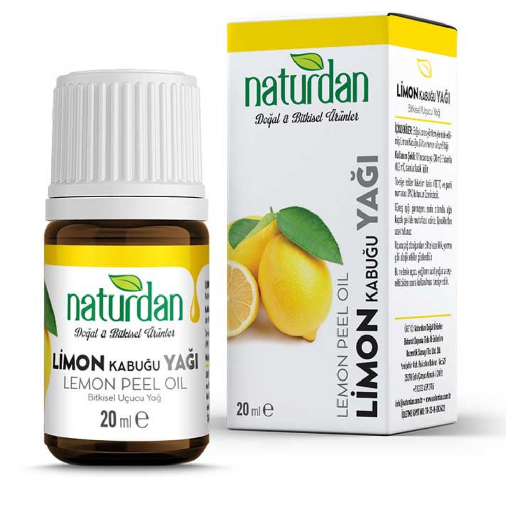LİMON KABUĞU YAĞI 20 ml NATURDAN