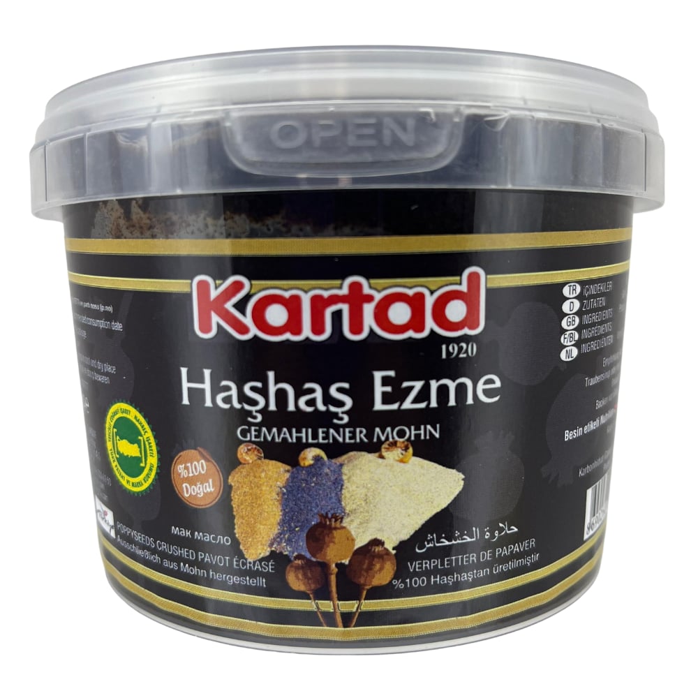SİYAH HAŞHAŞ EZMESİ 450 g KARTAD