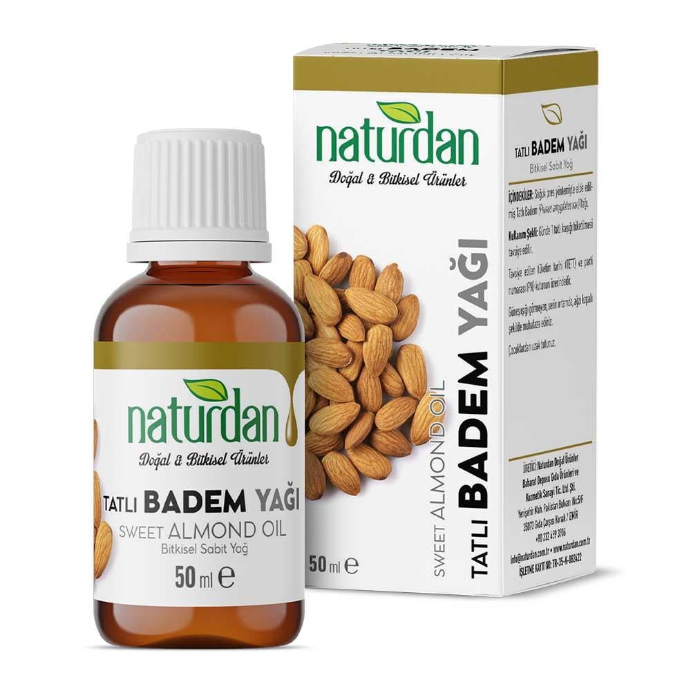 TATLI BADEM YAĞI 50 ml NATURDAN