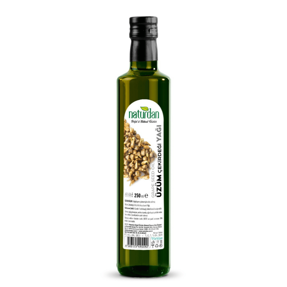 ÜZÜM ÇEKİRDEĞİ YAĞI 250 ml NATURDAN