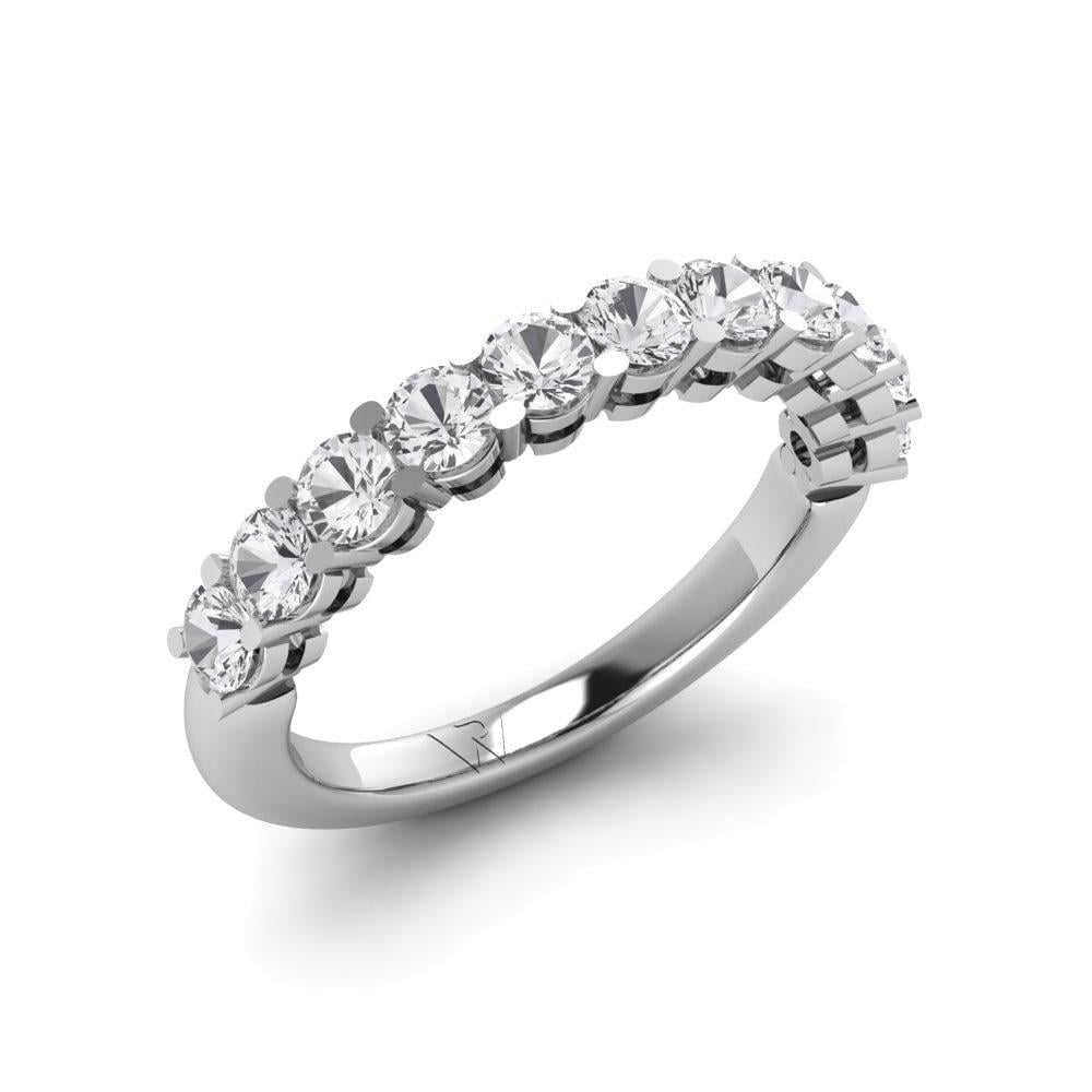 Bagues Allure Or Blanc Diamant 1.15 ct