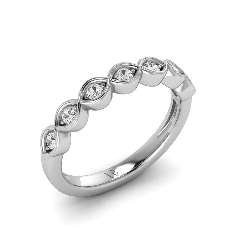 Bagues Elan Or Blanc Diamant 0.25 ct