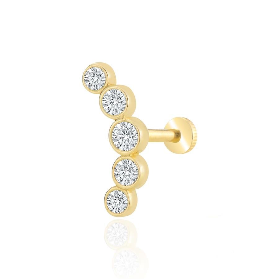 Brillianne Zirkon Piercing