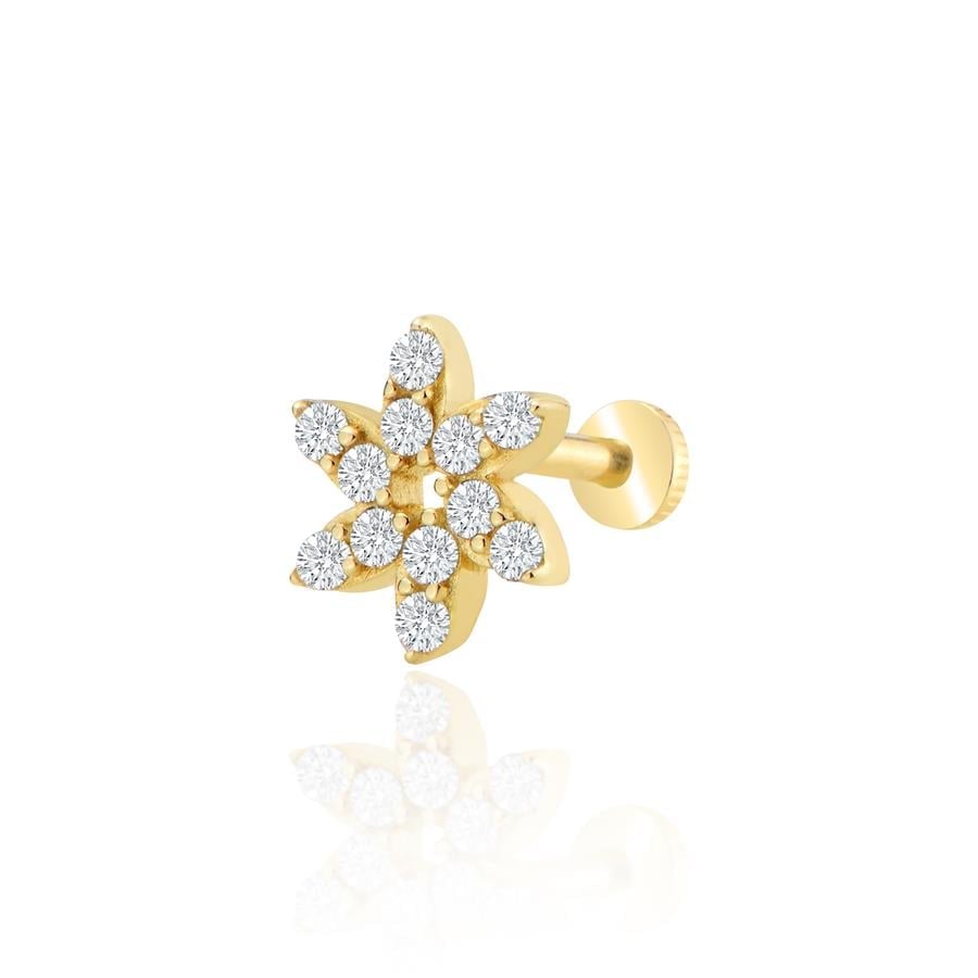 Funky Zirkon Piercing