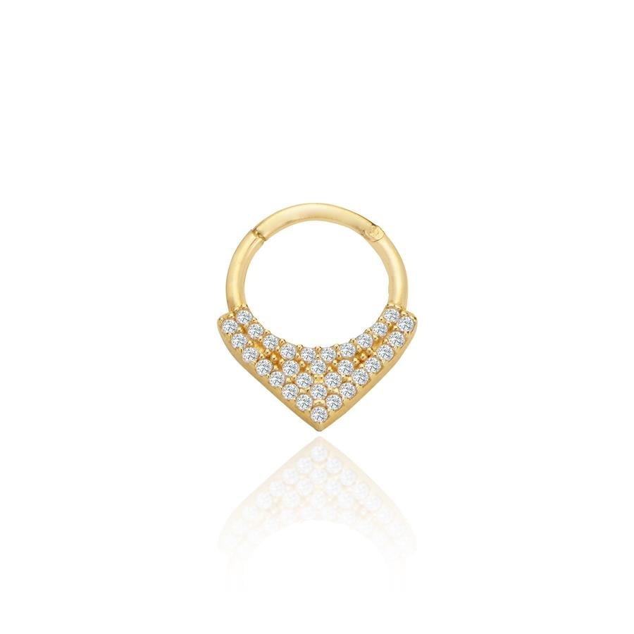 Léya Zirkon Piercing