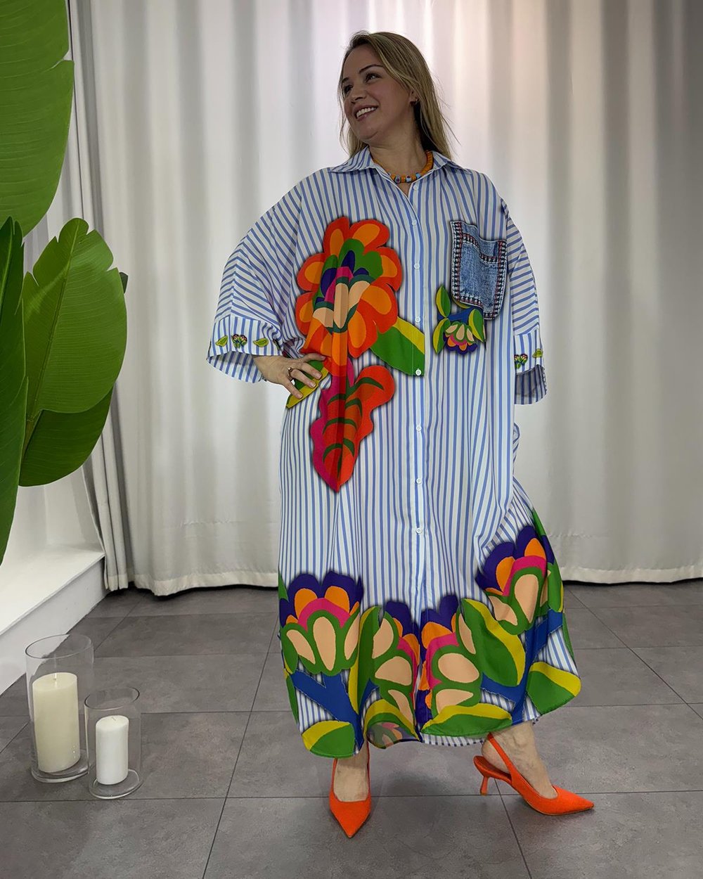 Clara Gömlek Elbise