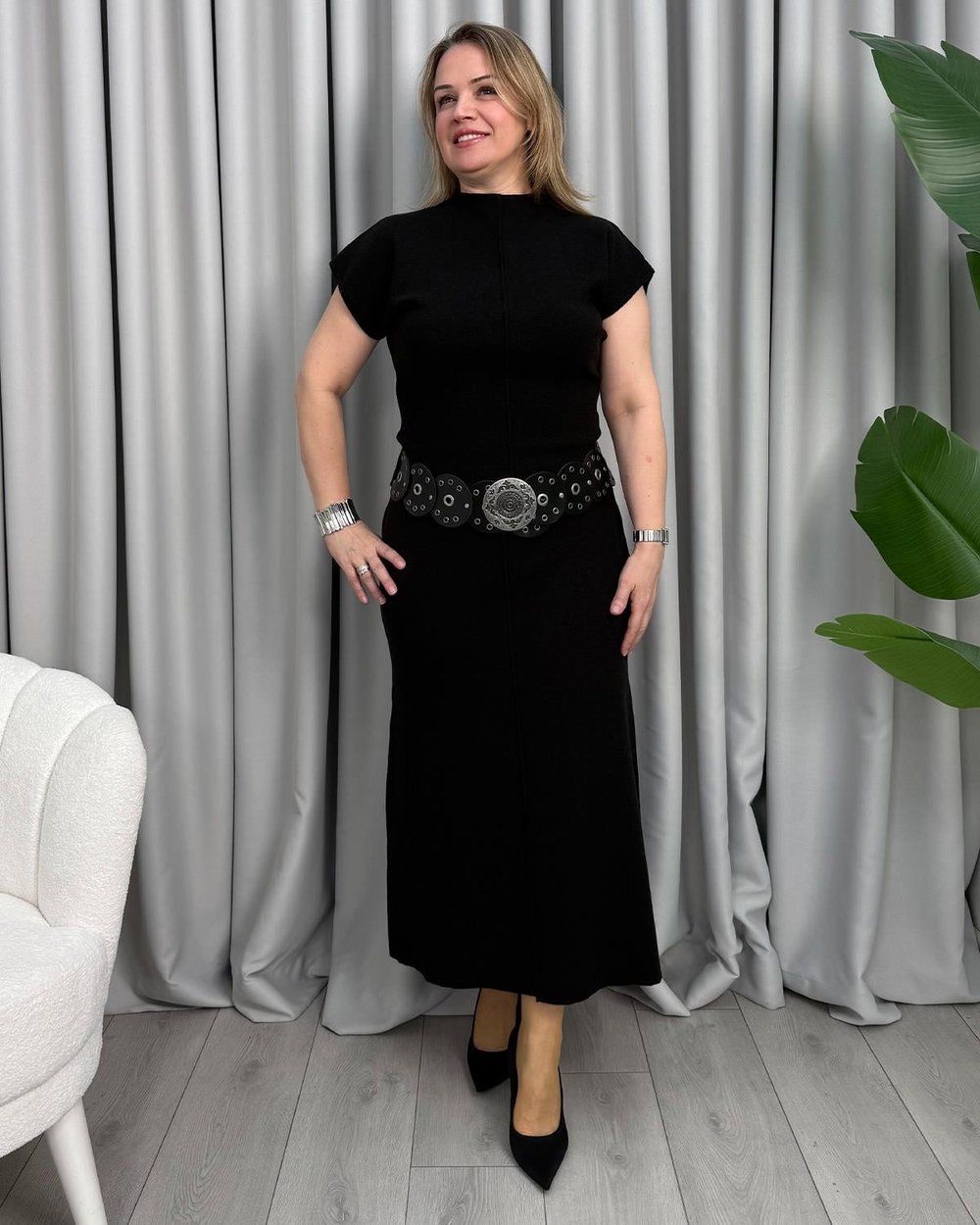 Elena Takım Siyah