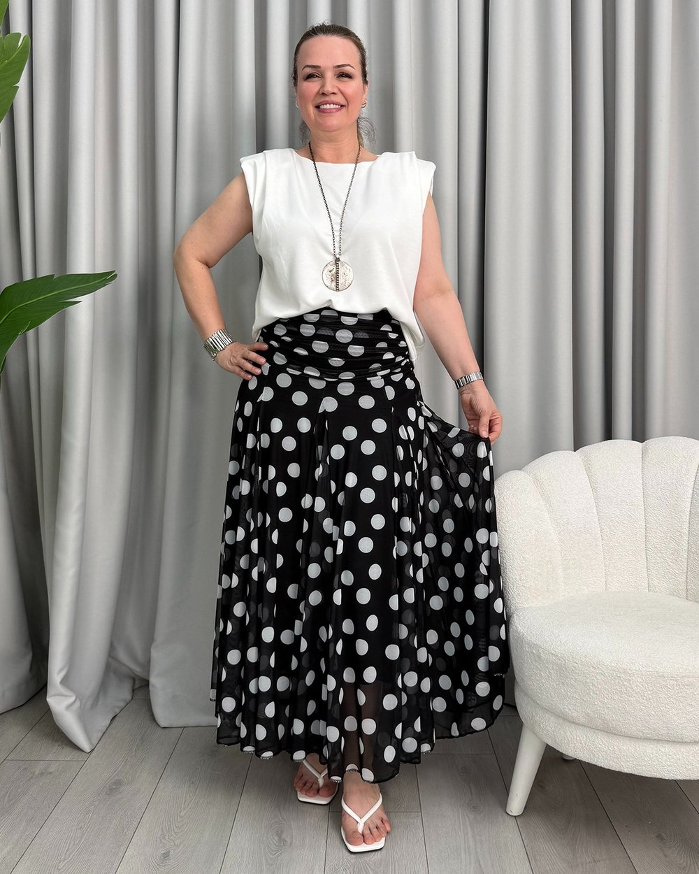 Pamela Şifon Etek