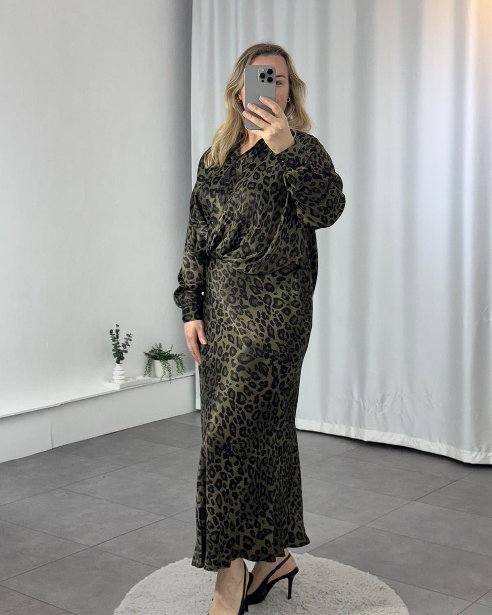 Star Saten Leopar Takım