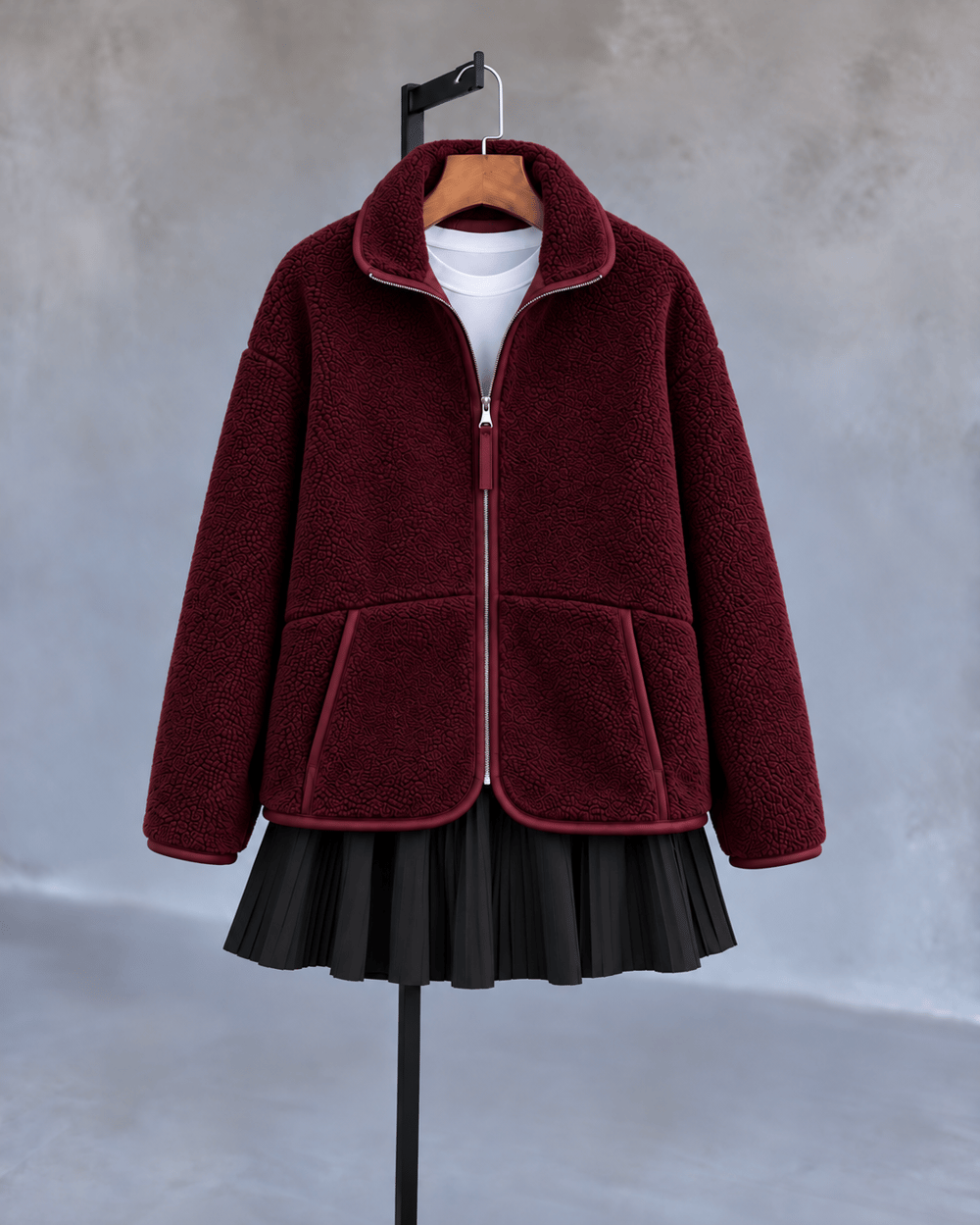 Mürdüm Polar Sweatshirt