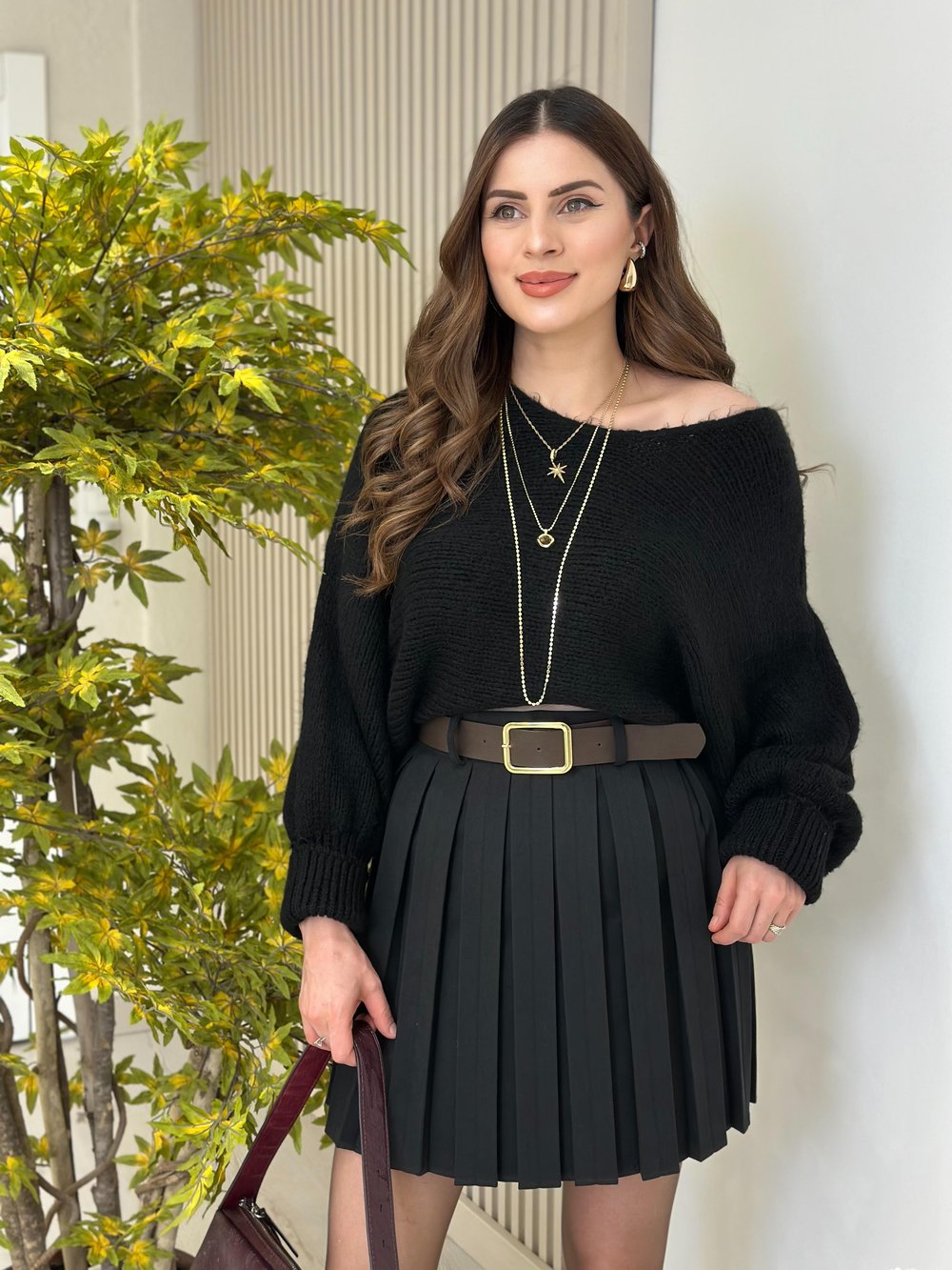 Yarasa Kol Selanik Salaş Kazak Siyah