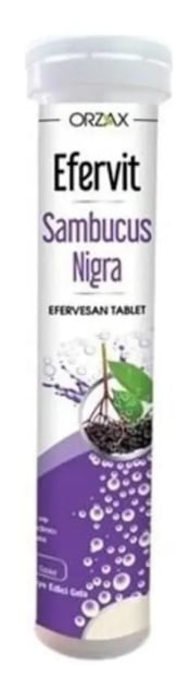 Orzax Efervit Sambucus Nigra 20 Tablet