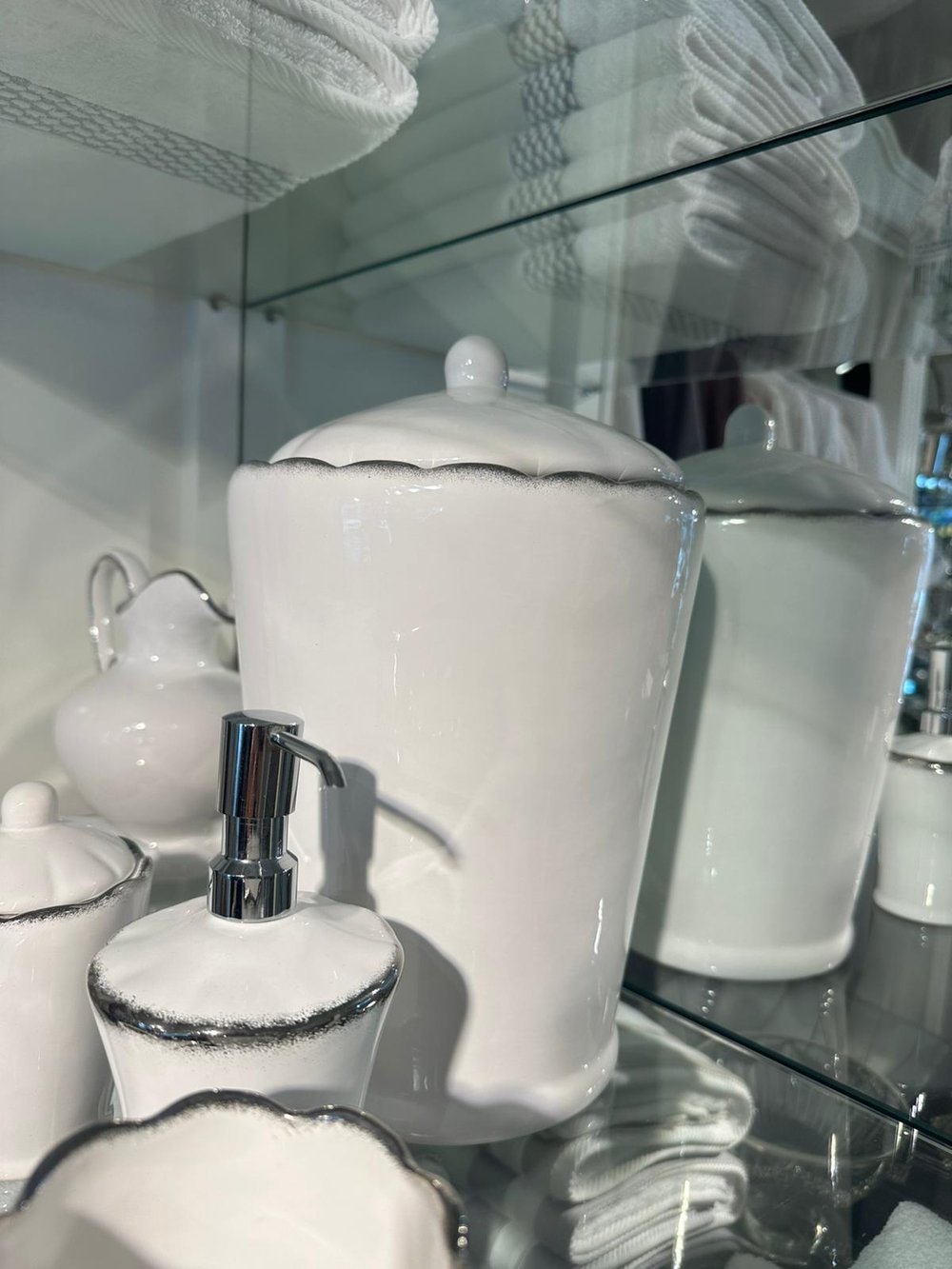 Modern Silver Çöp Kovası