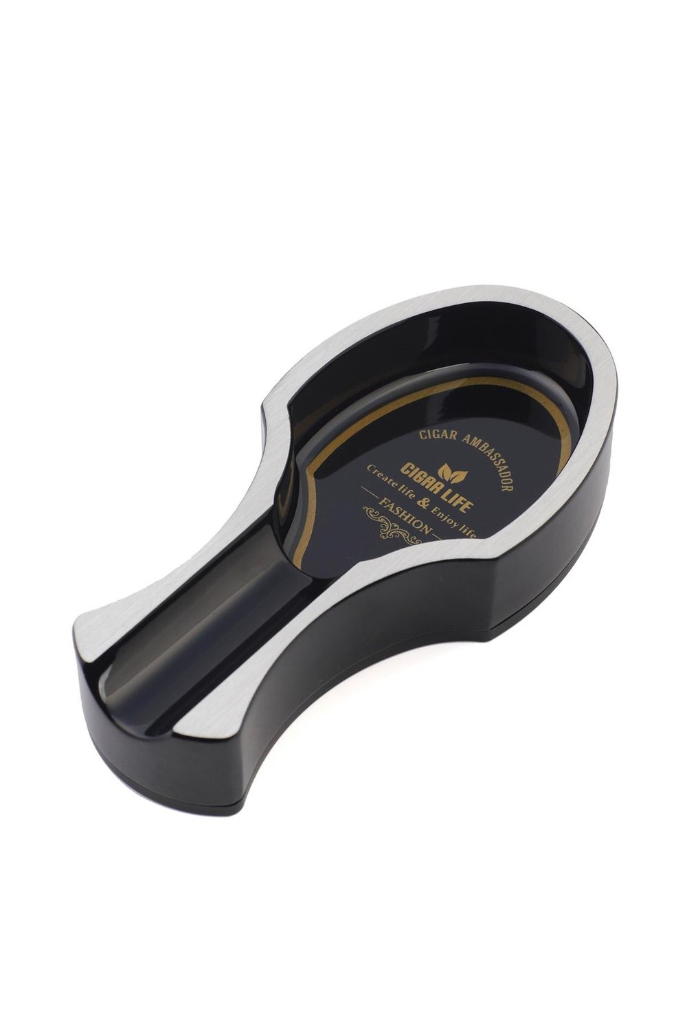 CigarLife Silver-Black Puro Küllük