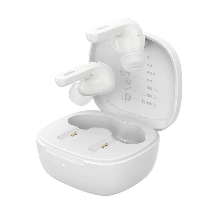 Belkin AUC010BTWH SoundForm Move Plus True Wireless Bluetooth Kulaklık – Beyaz