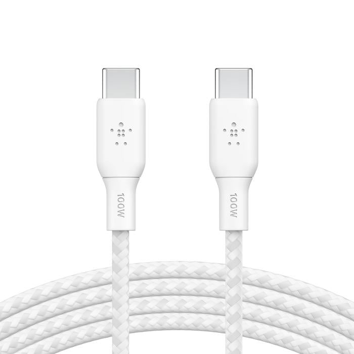 Belkin BoostCharge USB-C to USB-C Örgülü 100W Kablo 2M-Byz